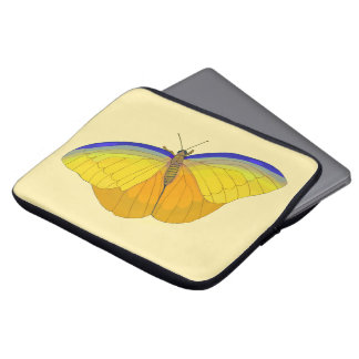 13" Neoprene laptophoes met grote vlinder Laptop Sleeve