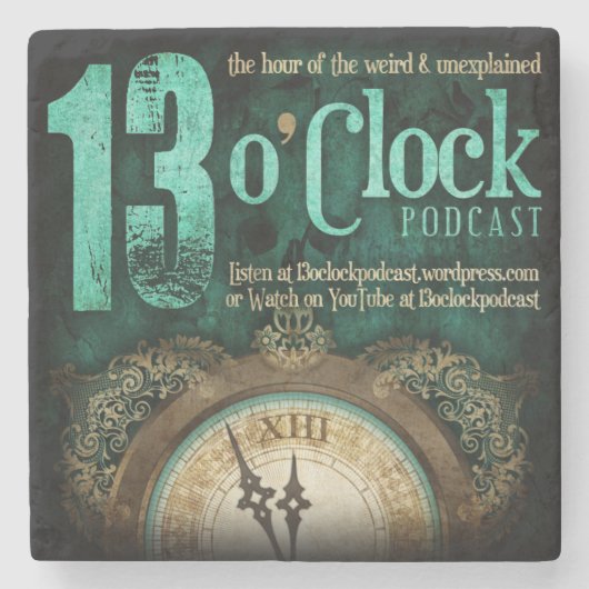 13 O'Clock Fancy Logo Onderzetter (Voorkant)