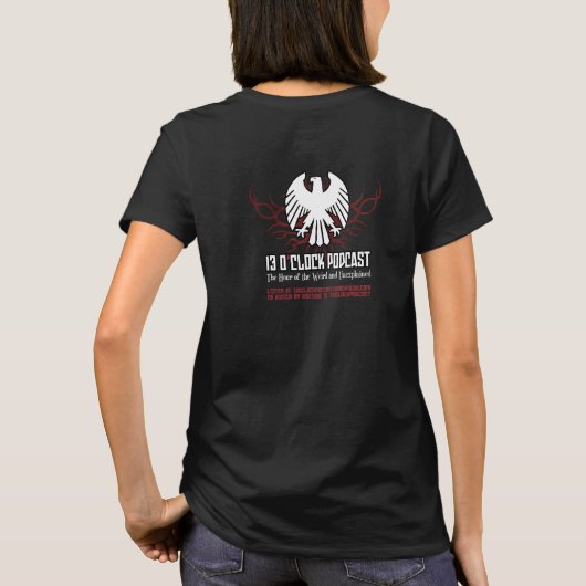 13 O'Clock Vril Society Black Shirt (Achterkant)