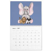 13 olifanten en 1 Giraffe Kalender (Mar 2027)