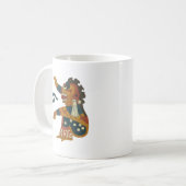 13.Ometeotl - Mayan / Aztec Creator God Koffiemok (Voorkant links)