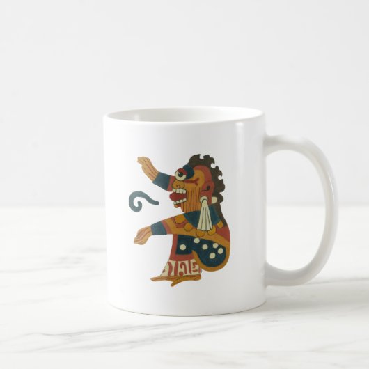 13.Ometeotl - Mayan / Aztec Creator God Koffiemok (Rechts)
