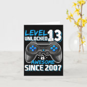 13 Ontgrendeld Geweldige 2007 Videospel 13e Verjaa Kaart (Gele Bloem)