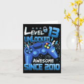 13 Ontgrendeld Geweldige 2010 Jongen Videogame 13e Kaart (Gele Bloem)
