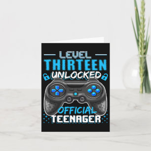 13 Ontgrendelde Officiële Tiener Videogame 13e Ver Kaart