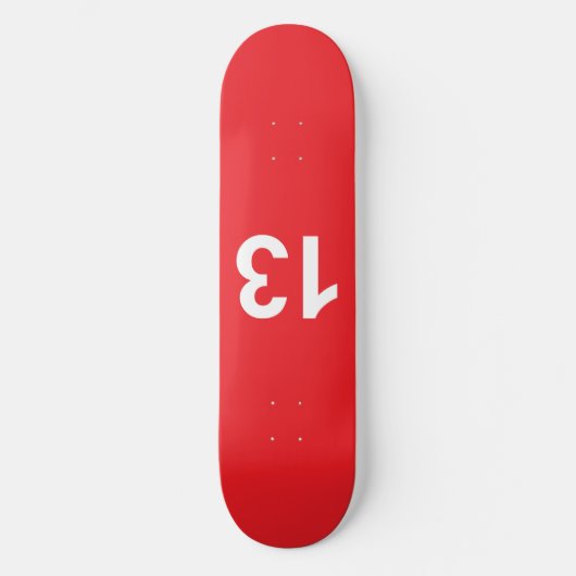 13 PERSOONLIJK SKATEBOARD (Voorkant)