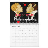 13 Phobias om het jaarrooster in te vullen Kalender (Feb 2027)