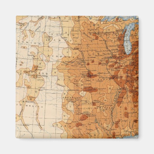 13 Populatie 1900 Magneet (Voorkant)