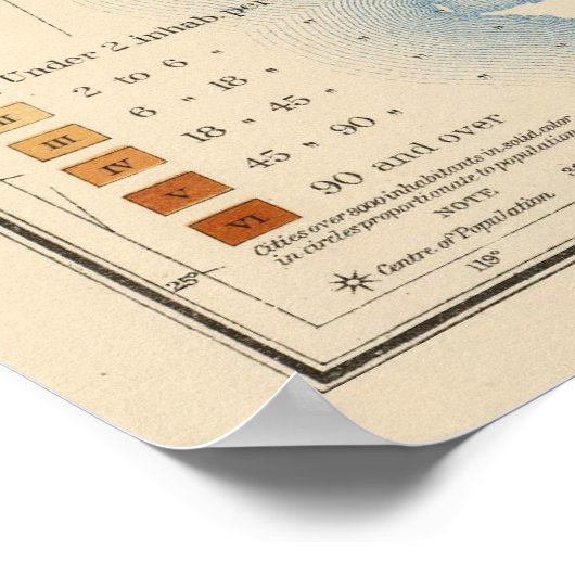 13 Populatie 1900 Poster (Hoek)