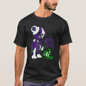 13 Retro Court Purple Match Number 23 Drip Broken  T-shirt (Voorkant)
