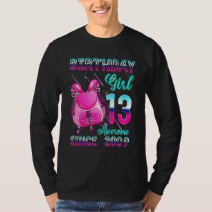 13 - sinds 2009 roze rugzak voor 13t t-shirt