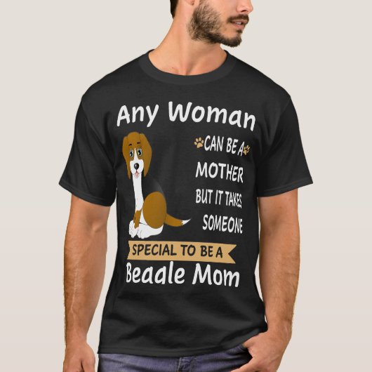13 Speciaal om een Beagle-moeder te zijn T-shirt (Voorkant)