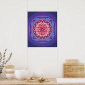 13 SRI YANTRA - SANCTUIR POSTER (Keuken)