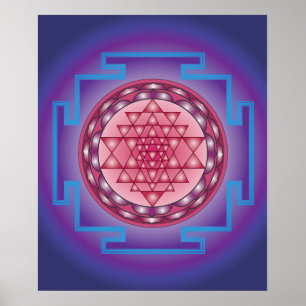 13 SRI YANTRA - SANCTUIR POSTER