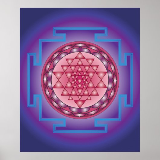 13 SRI YANTRA - SANCTUIR POSTER (Voorkant)