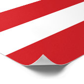 13-Star Amerikaanse vlag Poster (Hoek)