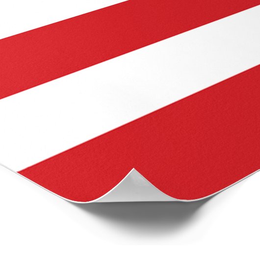 13-Star Amerikaanse vlag Poster (Hoek)