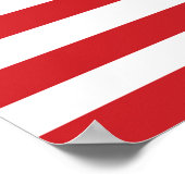 13-Star Amerikaanse vlag Poster (Hoek)