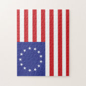 13-Star Verenigde Staten vlag Legpuzzel (Verticaal)