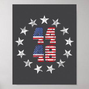 13-ster Betsy Ross 44-48 Obama Voor President 28 2 Poster