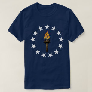 13 Sterren Liberty Vlam T-shirt