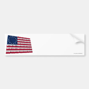 13 sterren vlag, Betsy Ross patroon Bumpersticker
