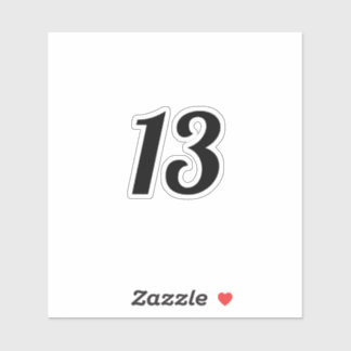 13 STICKER