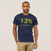13% T-SHIRT (Voorkant volledig)