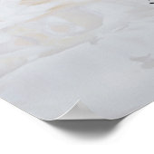 13 Tabel White Reflections Wedding Seating Chart Poster (Hoek)