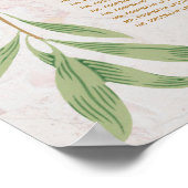 13 Tabellen Zitplaatje Greenery Botanische bladere Poster (Hoek)