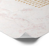 13 Tafel Vertrouwenszetkaart Blauwe Geode Poster (Hoek)