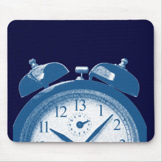 13 uur blauw muismat