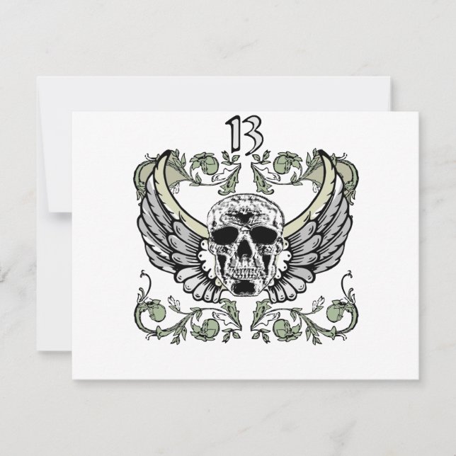 13 Uur schedelklokkentroon (Voorkant)