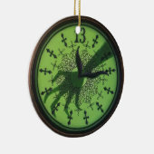 13-uurs klok keramisch ornament (Rechts)