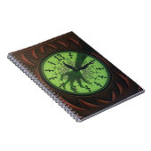 13-uurs-kloknotebook notitieboek (Rechterzijde)