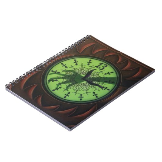 13-uurs-kloknotebook notitieboek (Linkerzijde)