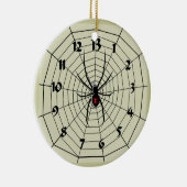 13-uurs webklok voor spin! Pas me aan! Keramisch Ornament (Rechts)