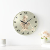 13-uursklok - vriendelijk skelet grote klok (Huis)