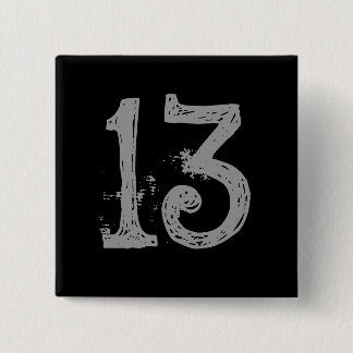 13 VIERKANTE BUTTON 5,1 CM