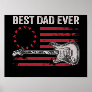 13 Vintage Betsy Ross Gitaar Vader Familie Matchin Poster