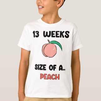 13 weken zwangerschap - Schattigee retro fruit van T-shirt