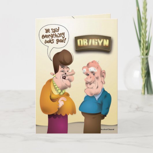 13 word goed de Verjaardag van de Humor Kaart (Voorkant)