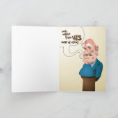 13 word goed de Verjaardag van de Humor Kaart (Binnen)