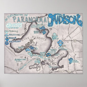13 x 10 Paranormale Madison Poster