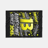 13 Year Old For Boys 13th Birthday Boy 13 Year Old Fleece Deken (Voorkant (Horizontaal))