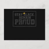 13 Zwarte Geschiedenis Maand Afrikaanse Amerikaans Uitnodiging Briefkaart (Voorkant)