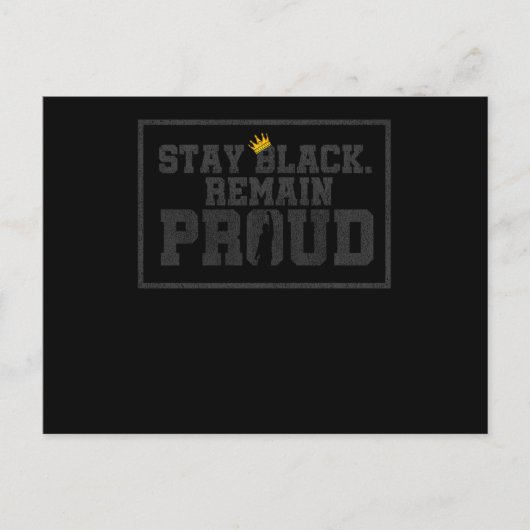 13 Zwarte Geschiedenis Maand Afrikaanse Amerikaans Uitnodiging Briefkaart (Voorkant)