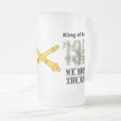 13B We brengen de regen Matglas Bierpul (Voorkant rechts)