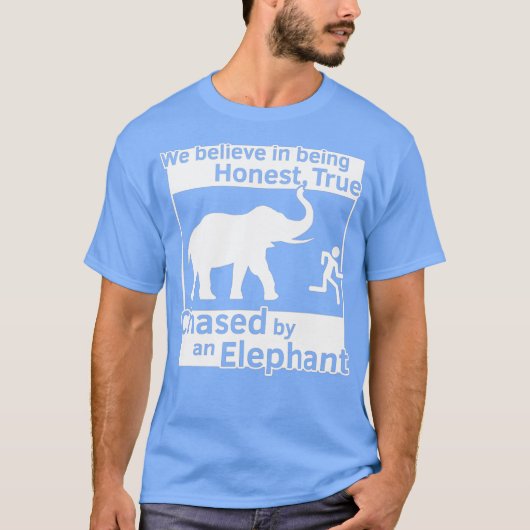 13de artikel van Faith Funny LDS, aangehaald door  T-shirt (Voorkant)