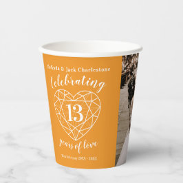 13de foto van het Jubileum van de Wedding Papieren Bekers